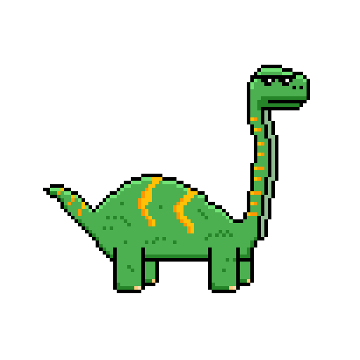 Finn green dinosaur