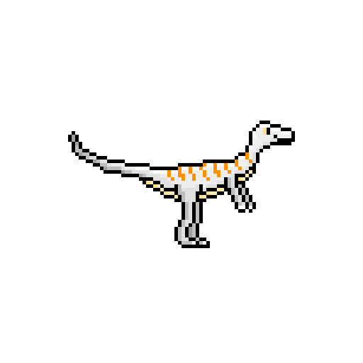 Naomi, a compsognathus dinosaur NFT