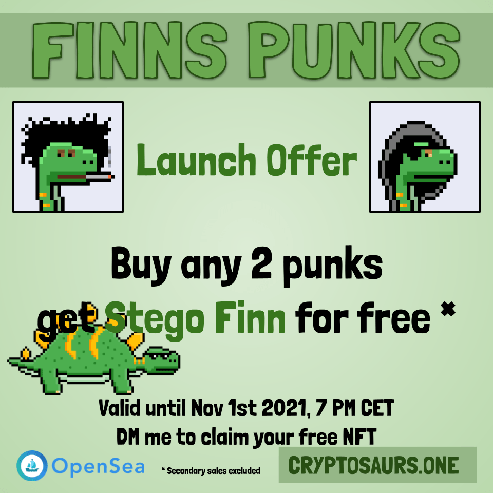 Finns Punks Launch Offer
