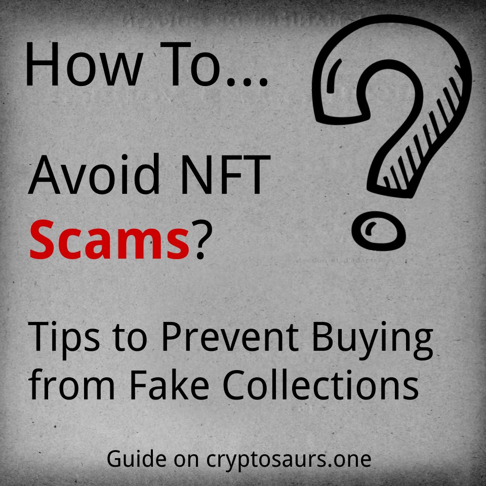 How to avoid NFT scams