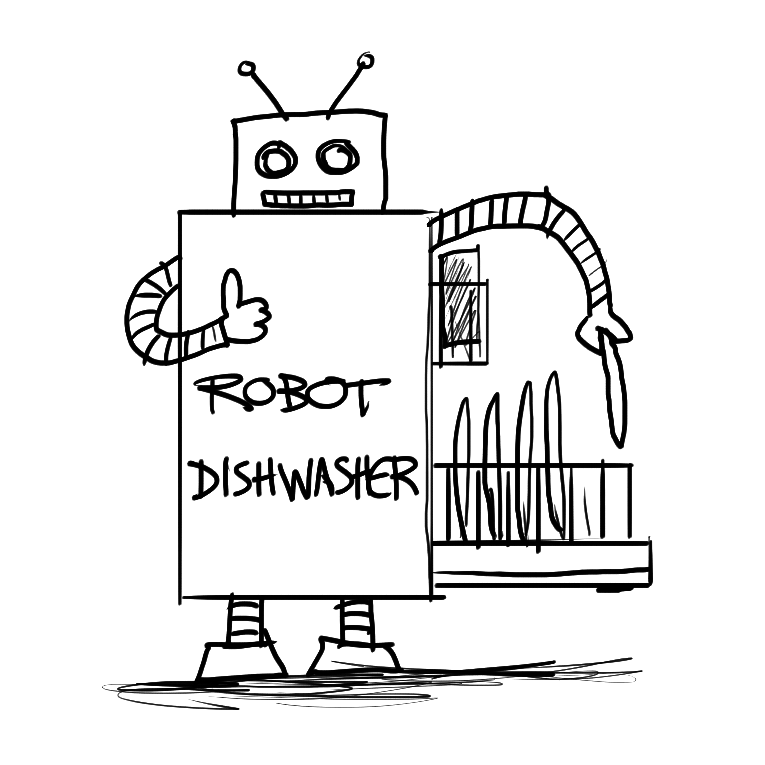 Robot Dishwasher Logo